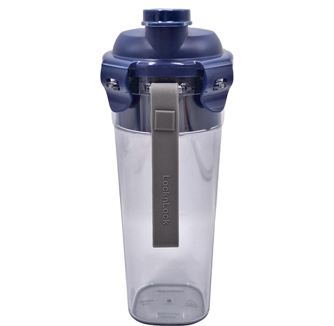 LocknLock 樂扣樂扣 茶杯 ABF931MBLU, 藍色 + 透明色, 450ml, 1個