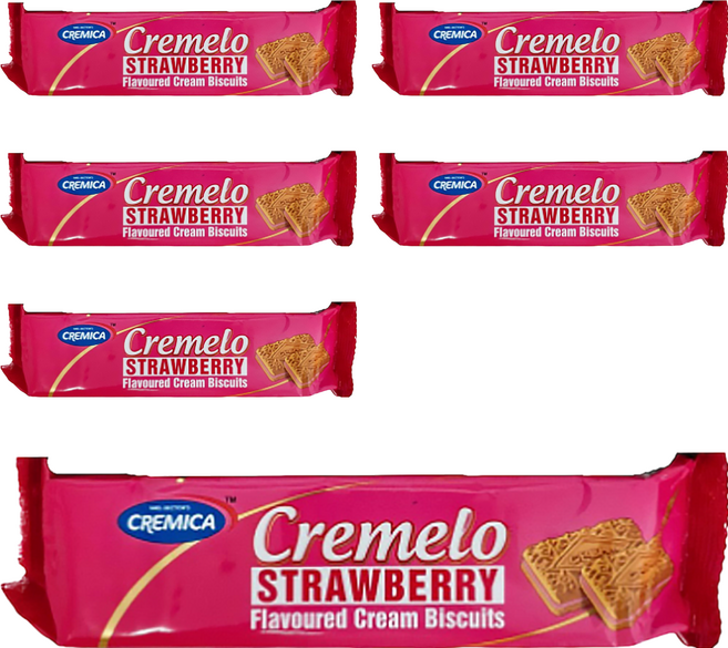 CREMICA 可尼佳 夾心餅乾, 水果, 90g, 6包