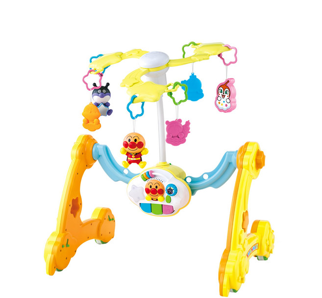 日本 PiNOCCHiO ANPANMAN 麵包超人 8WAY變身助步推車 寶寶大滿足懸掛玩具, Multicolor, 1個