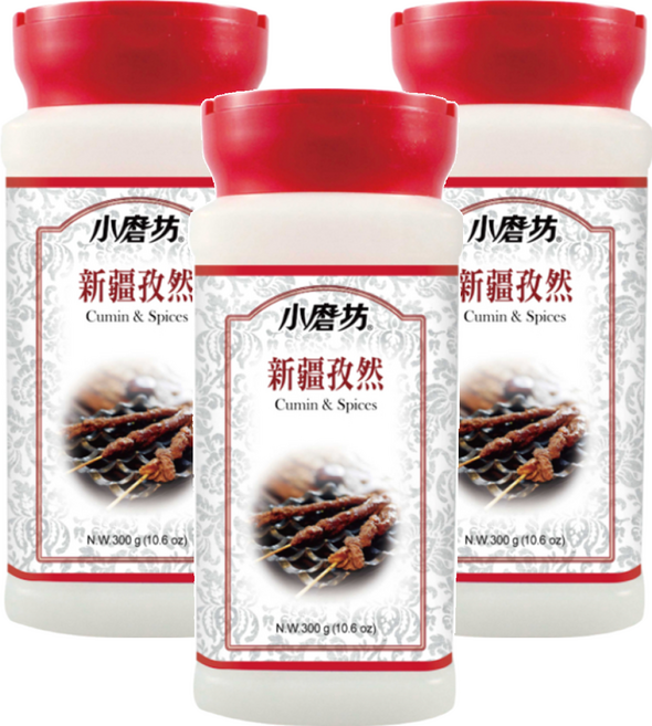 小磨坊 新疆孜然, 300g, 3瓶