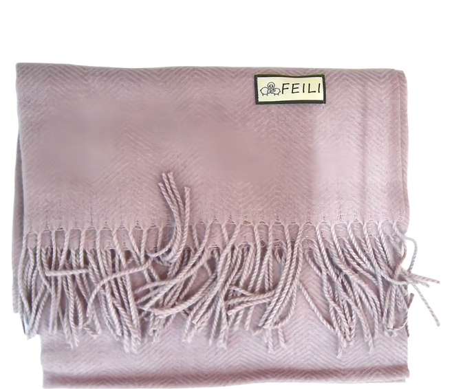 FEILI 羊毛水波紋圍巾 300g