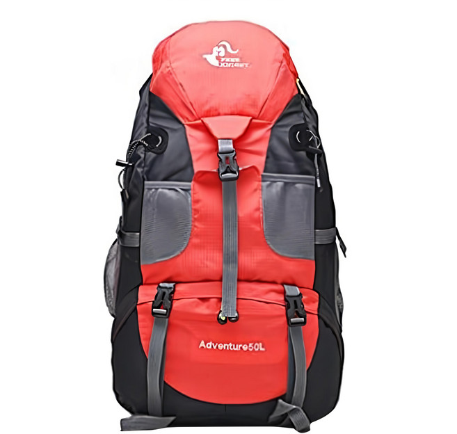 Free Knight 自由騎士 登山包 50L, 紅色