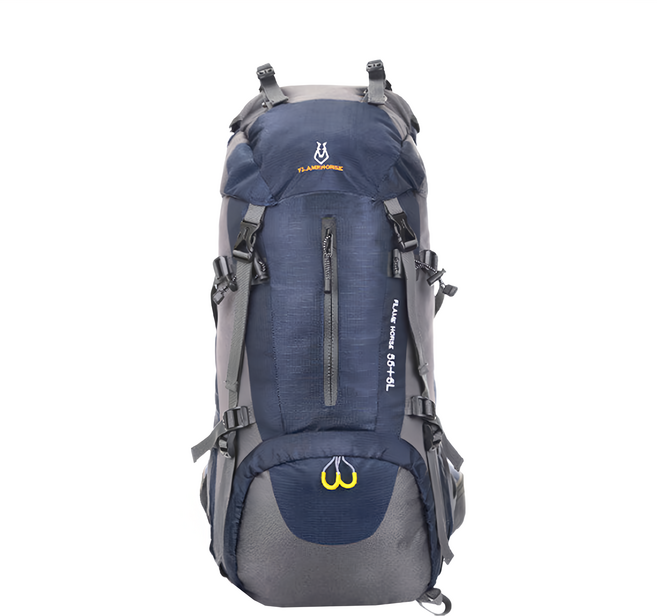 Flamehorse 登山包 60L, 深藍色