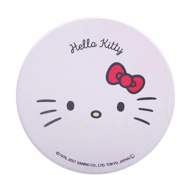 Hello Kitty 凱蒂貓 吸水杯墊, 1個, 白色