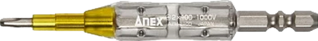 AnEX 安耐適 絕緣起子頭 AZM-2100 2 x 5.5 x 100mm, 1個