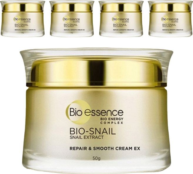 Bio essence 碧歐斯 蝸牛原液修護嫩滑霜, 50g, 5罐
