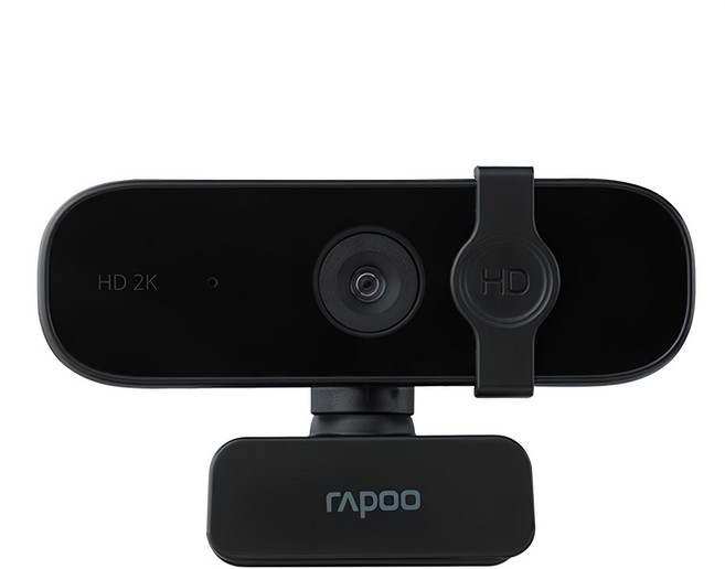 RAPOO 雷柏 網路視訊攝影機 2K FHD1440P 自動對焦超廣角降噪, 黑色, C280