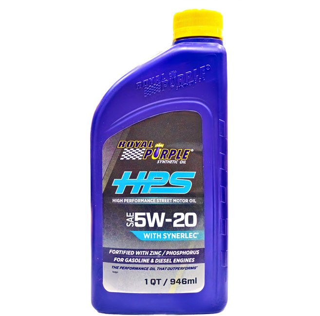 ROYAL PURPLE 紫皇冠 HPS 機油, 5w20, 946ml, 1瓶