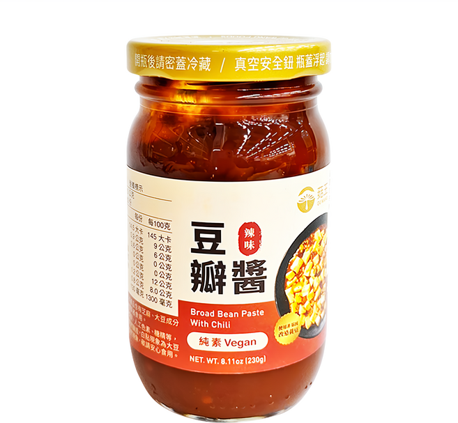 菇王 辣豆瓣醬, 230g, 1罐