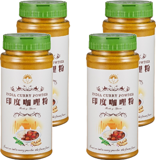 新光洋菜 印度咖哩粉, 250g, 4罐