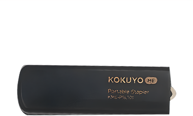 KOKUYO 國譽 ME 可攜式釘書機, 黑色, 1個