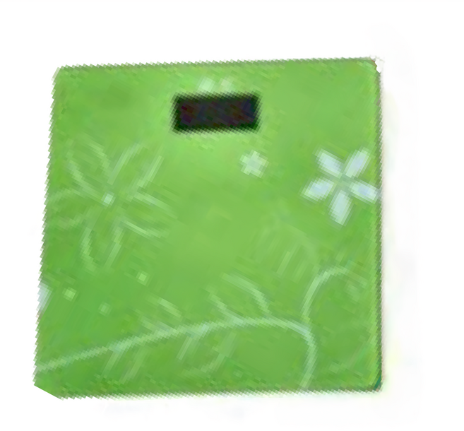 感恩使者 視障語音電子體重計 高強度鋼化玻璃 ABS LCD 28x28x2.5cm 最大秤重180公斤, ZHCN2109, 綠色, 1個