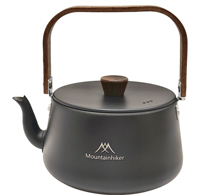 Mountainhiker 山之客 雲華水壺 噴塗款 SZK1095, 黑色, 1個