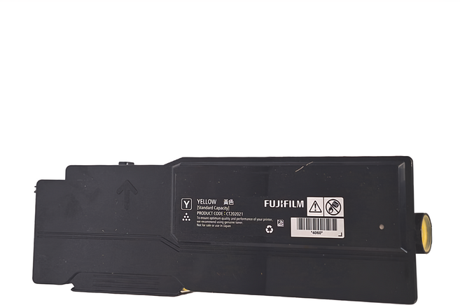 FUJIFILM 富士 原廠標準容量碳粉匣 適用DocuPrint CP405d/CM405df CT202021, 黃色, 1盒