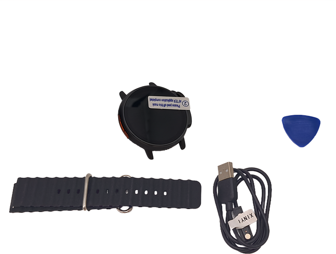 iS 愛思 智慧心率手錶 RW-A21 黑色 輕巧舒適, 藍牙