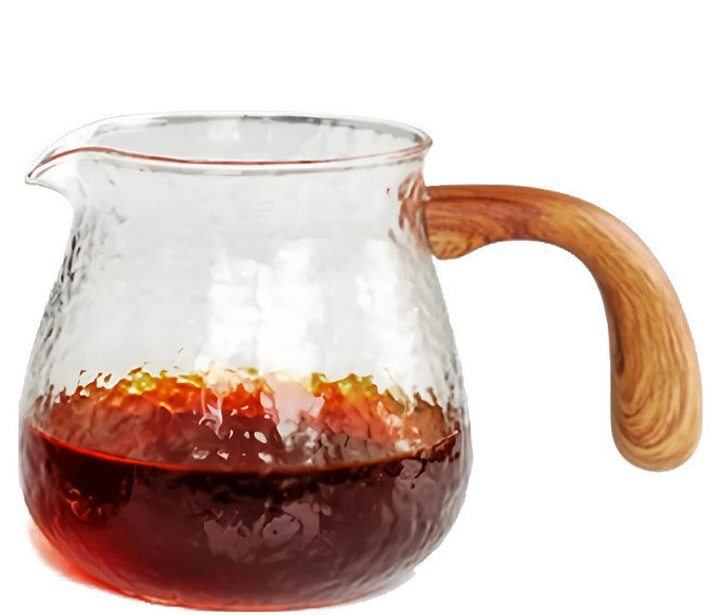 TIMEMORE 泰摩 錘目有柄分享壺, 400ml, 分享壺, 1個
