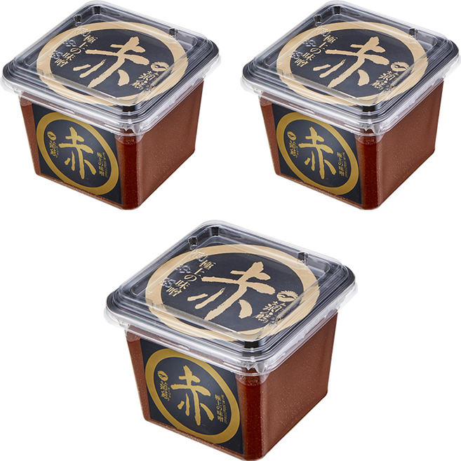 菊鶴 赤味噌, 500g, 3盒