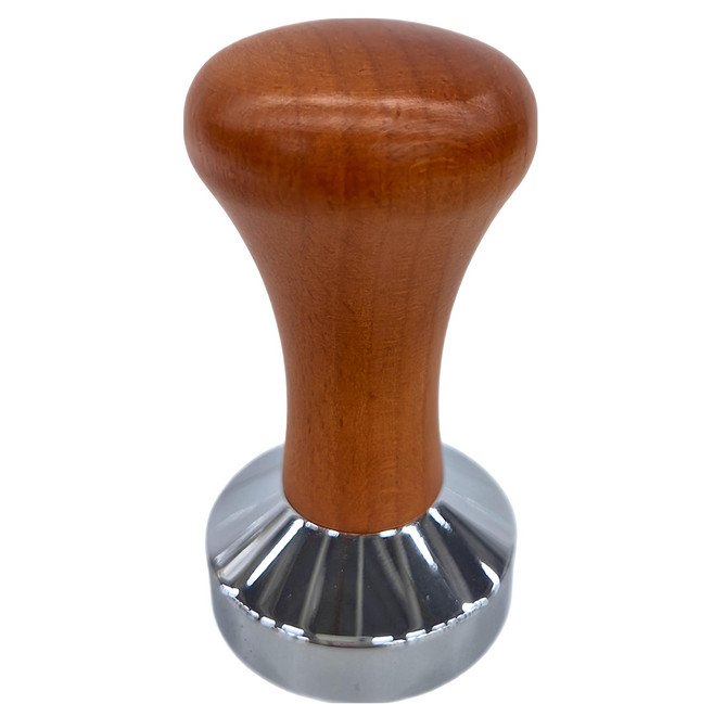 Canko 康扣 不鏽鋼木桿咖啡粉填壓器 51mm, 咖啡色, 1個