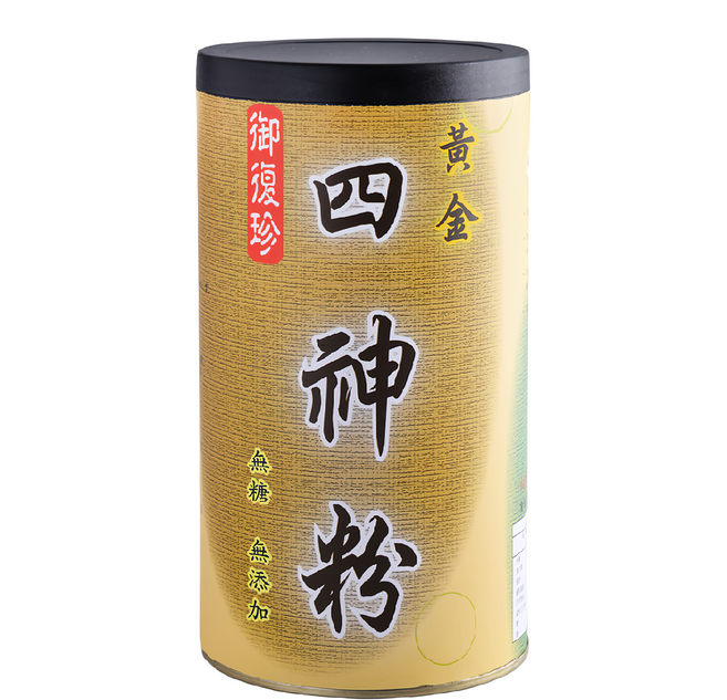 御復珍 純素食無加糖黃金四神粉, 300g, 1罐