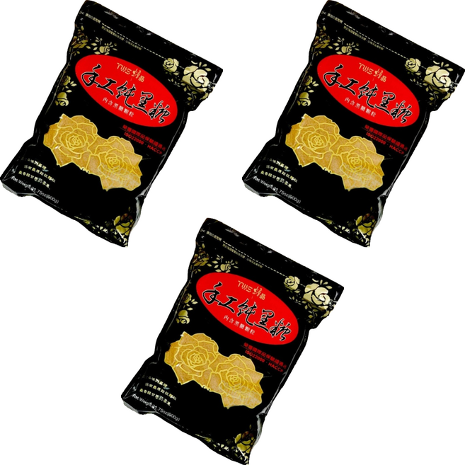 TWS 維生 手工純黑糖, 300g, 3包