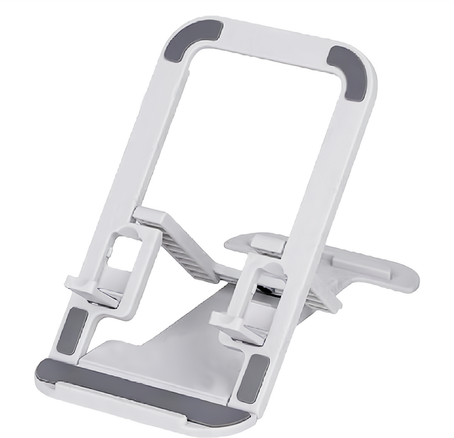 FANCY LIFE 桌面薄型手機支架, 銀色, 1個