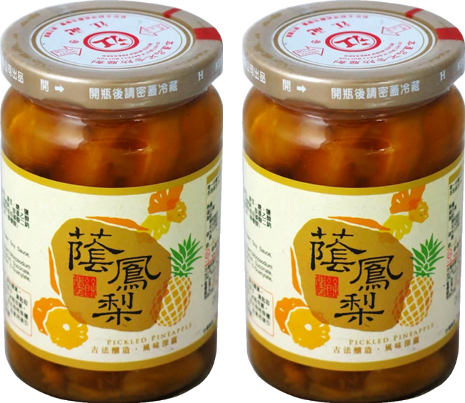 江記 蔭鳳梨, 350g, 2罐