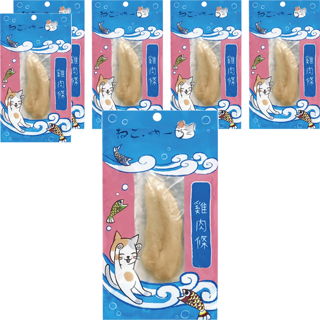 Neko 吶一口 鮮食餐 雞肉條 寵物零食 鮮肉塊, 雞肉, 30g, 6包