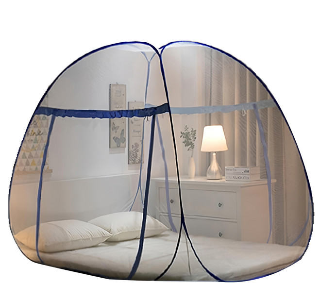 DODOWU 嘟嘟屋 雲朵邊蒙古包 DE766-60 有底, 寶藍色