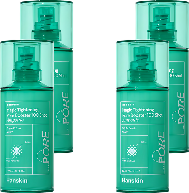 Hanskin 毛孔緊緻安瓶 100針, 50ml, 4瓶
