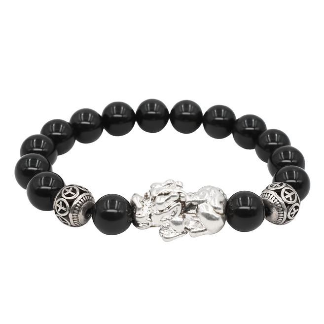 Selene 招財貔貅黑曜手鍊