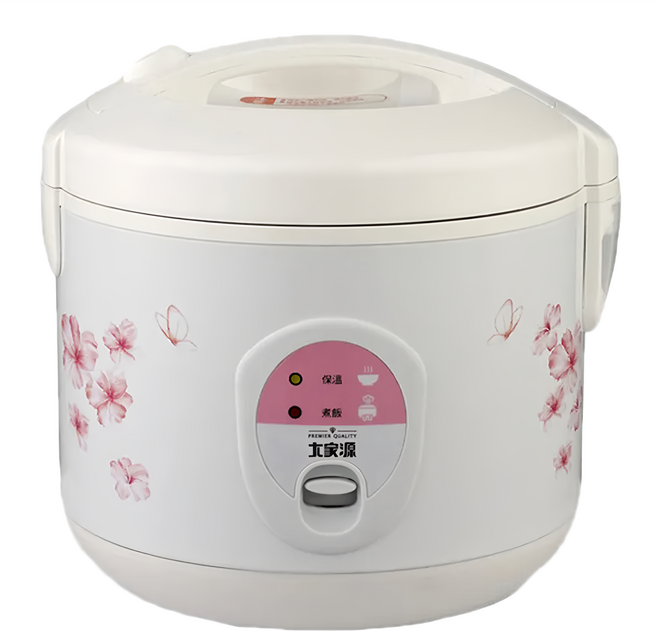 大家源 六人份電子鍋 TCY-3016 單鍵輕鬆操作 直熱式炊煮 內蓋方便拆洗 易潔不沾內鍋 一體式飯匙架 可拆式集水盒