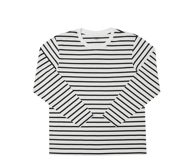 CARET 男款標準版條紋長袖上衣
