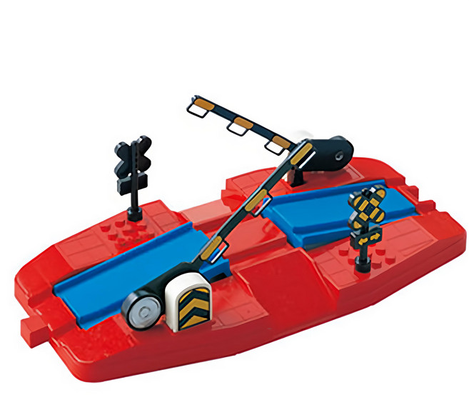 TAKARA TOMY PLARAIL 鐵道王國 j-17 新平交道, 紅色平交道, 1個