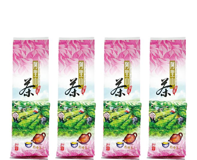 茶曉得 阿里山嫩芽鮮採烏龍茶葉 1斤, 150g, 4包, 1袋