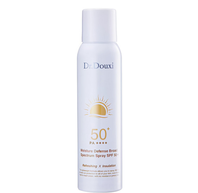 Dr.Douxi 朵璽 安心曬清涼防曬噴霧 SPF50+ PA++++, 140ml, 1瓶