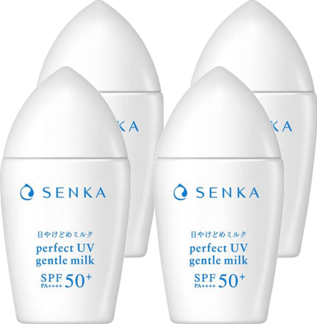 SENKA 專科 台灣公司貨 全效海洋友善防曬乳 SPF50+ PA++++, 40ml, 4條