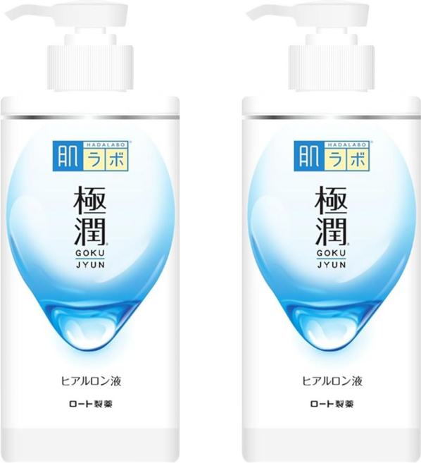 Hadalabo 肌研 極潤保濕化妝水 深層保濕 持久水潤 適合各種膚質, 400ml, 2瓶