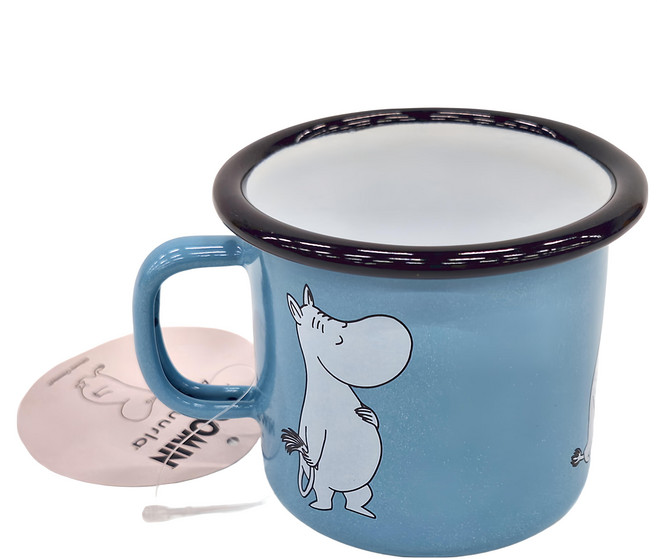 muurla嚕嚕米童話馬克杯 250ml, 粉藍色, 1個