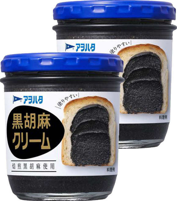 Aohata 黑芝麻醬, 140g, 2罐