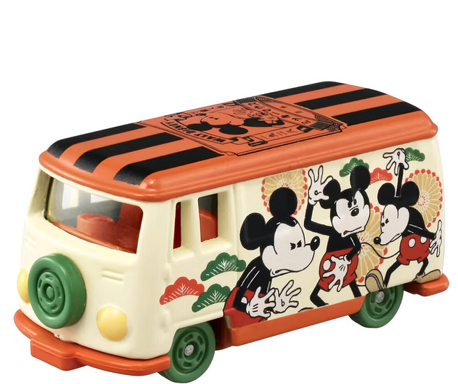 TOMICA DS 旅行巴士, 歌舞伎 米色 + 橘色, 1個