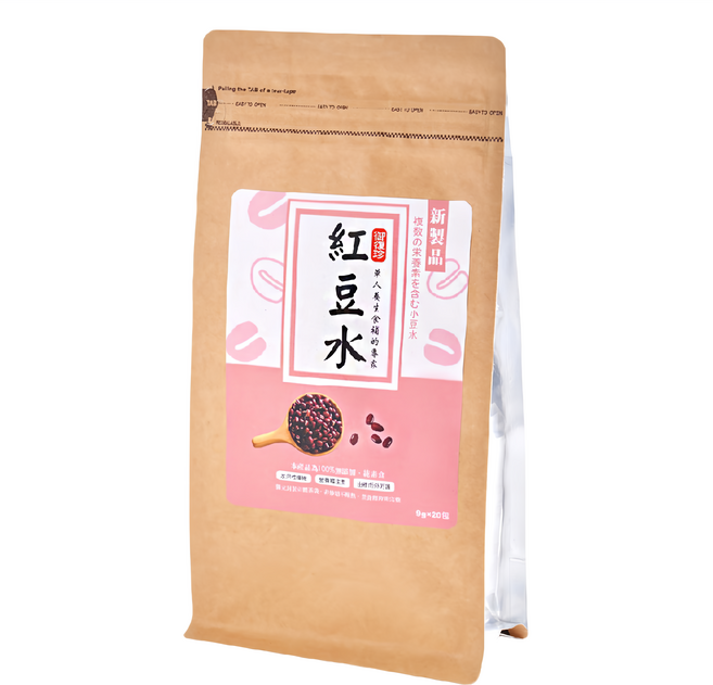 御復珍 紅豆水 Set 20包 純素食 獨立茶包, 9g, 1袋