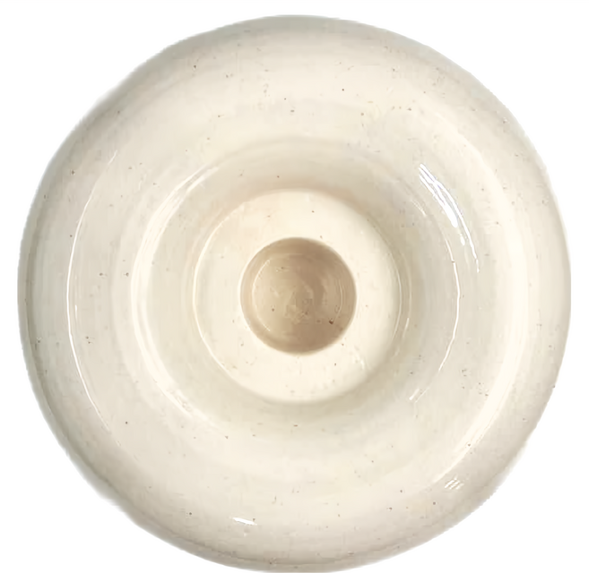 北歐現代素白風格燭臺, 陶瓷白