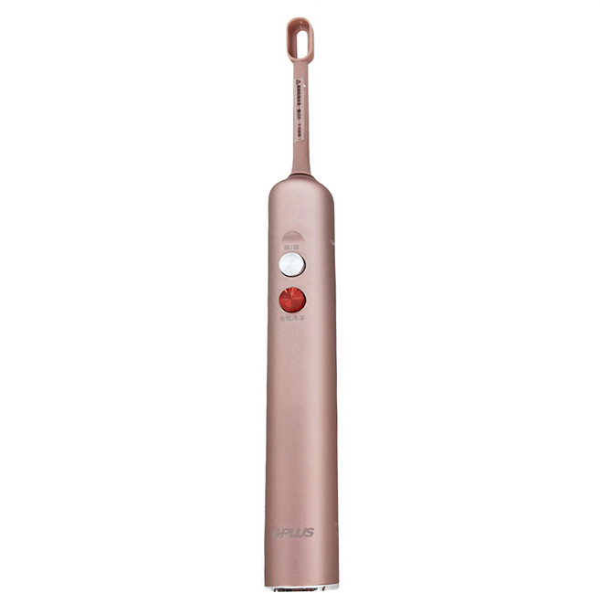 GPLUS 拓勤 快扣刷毛音波電動牙刷, ET-A005S, 玫瑰金, 1組