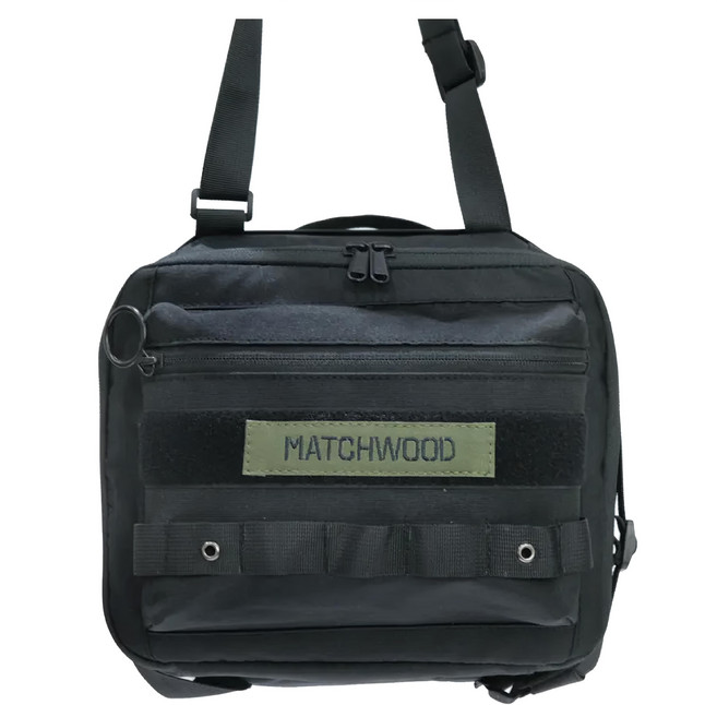 Matchwood Military 保溫午餐袋 7L 560D防水尼龍 PEVA內裏, 黑色