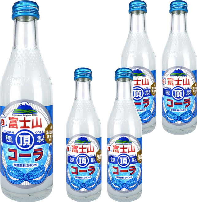 木村飲料 富士山頂可樂, 240ml, 5瓶