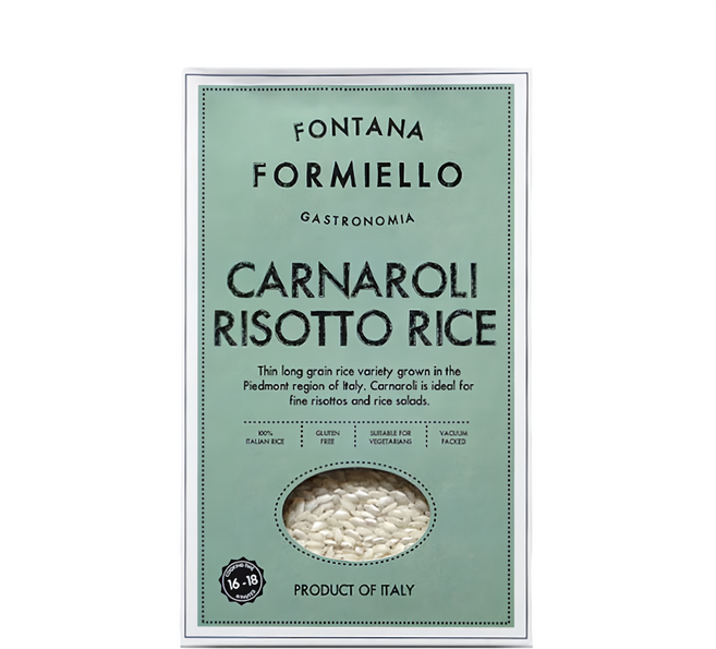 FONTANA FORMIELLO 卡納羅利米 Carnaroli Risotto Rice, 1kg, 1盒, 不適用