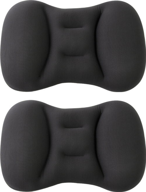 Market De Bon 可水洗麻藥枕頭 黑色, 2個