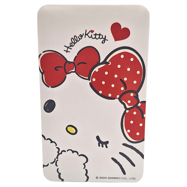 SHIERN-CHIU 廣億實業 HELLO KITTY 造型梳鏡組 KT-CM03 61g, 白色, 1組