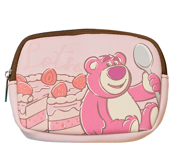 Disney 迪士尼 甜蜜夢境系列皮革鑰匙零錢包