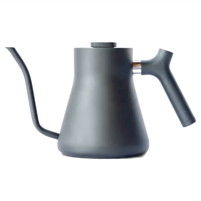 FELLOW STAGG Mini 迷你不鏽鋼測溫細口手沖壺, 600ml, 1個, 黑色